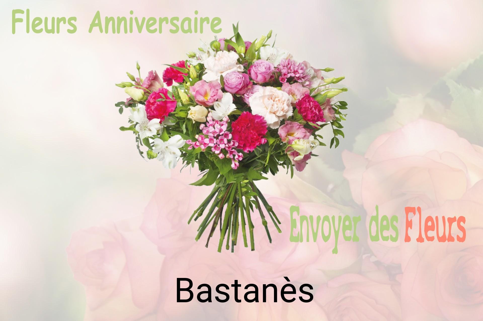 Bouquet de fleurs d’anniversaire livré à Bastanès